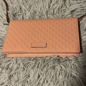 Authentic Gucci MicroGuccissima soft pink